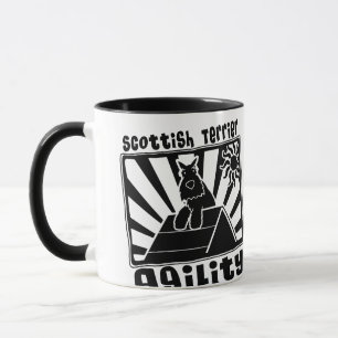 Schottischer Terrier-Agility Ein-Rahmen Tasse