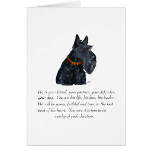 Schottischer Terrier Andenken