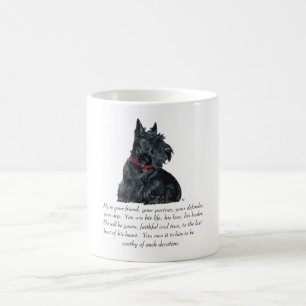 Schottischer Terrier-Andenken - MÄNNLICHER Hund Kaffeetasse