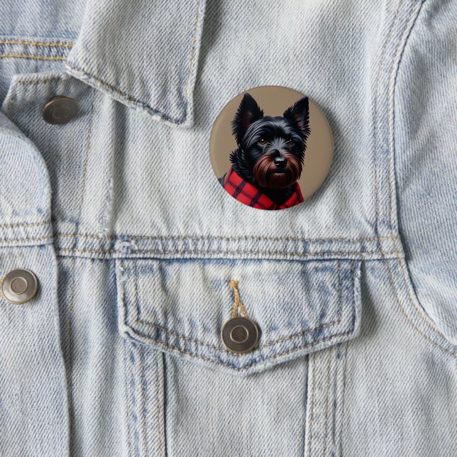 Schottischer Terrier Button (Beispiel)
