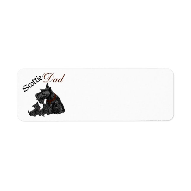 Schottischer Terrier Father's Day (Vorne)