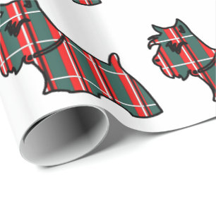 SCHOTTISCHER TERRIER GESCHENKPAPIER