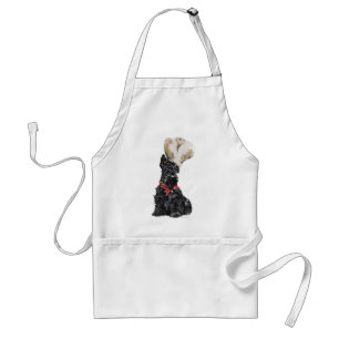 Schottischer Terrier Koch Schürze
