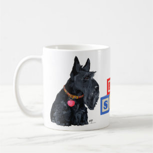 Schottischer Terrier Liebt Kaffeetasse