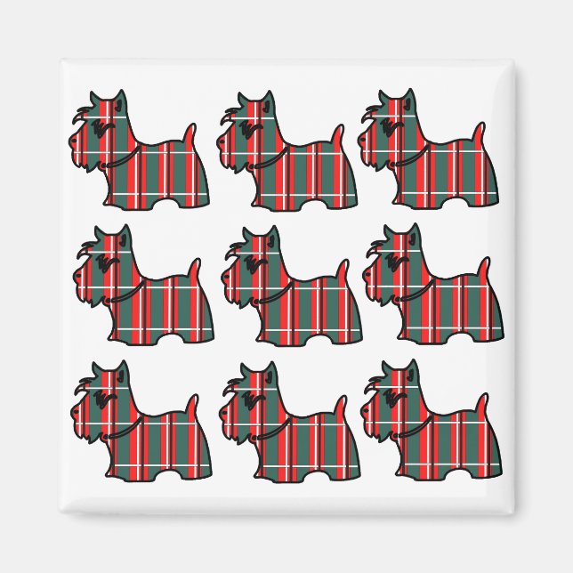 SCHOTTISCHER TERRIER MAGNET (Vorne)