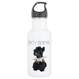 Schottischer Terrier Party Tier Edelstahlflasche