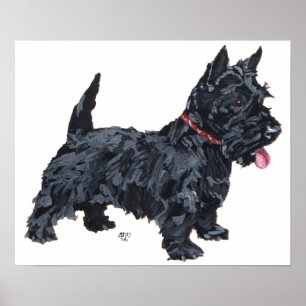 Schottischer Terrier Poster