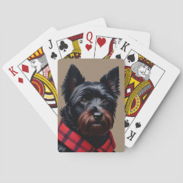 Schottischer Terrier Spielkarten