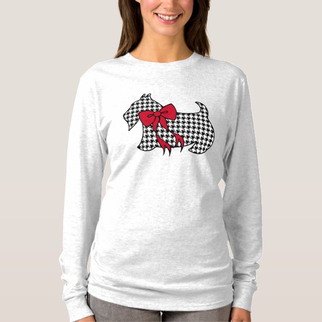 Schottischer Terrier Top-T - Shirt für Frauen (Vorderseite)