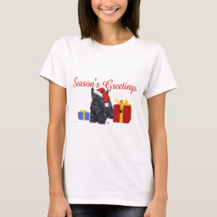 Schottischer Terrier Weihnachten T-Shirt