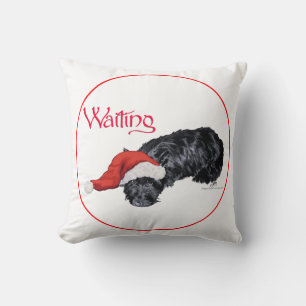 Schottischer Terrier Weihnachts Kissen