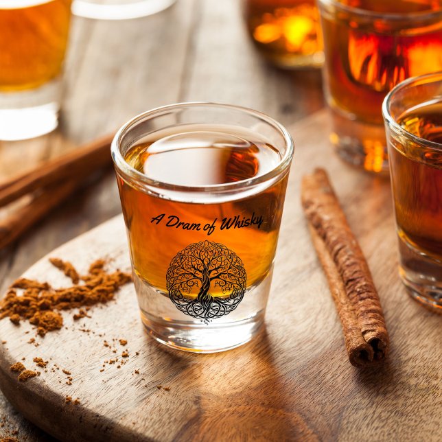 Schottischer Tree of Life Shot Glass Schnapsglas (Von Creator hochgeladen)