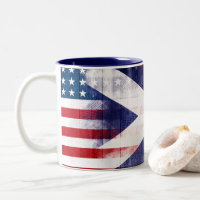 Schottisches amerikanische Flagge | hölzernes Korn