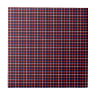 Schottisches Clan-Plaid-Erbe-Wandakzent Fliese