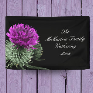 Schottisches Distel-Familientreffen Banner