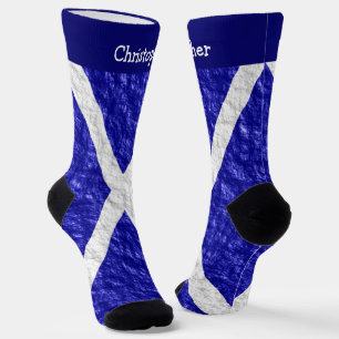 Schottisches Flaggen-Design Socken