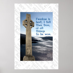 Schottisches Freiheits-Plakat William Wallaces Poster
