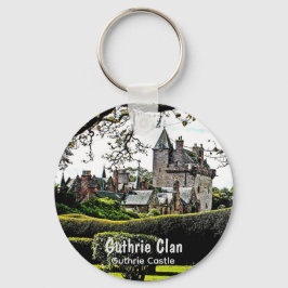 Schottisches Guthrie Clans Schloss Keepake Schlüsselanhänger