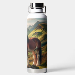Schottisches Hochland Clydesdale Pferd Trinkflasche