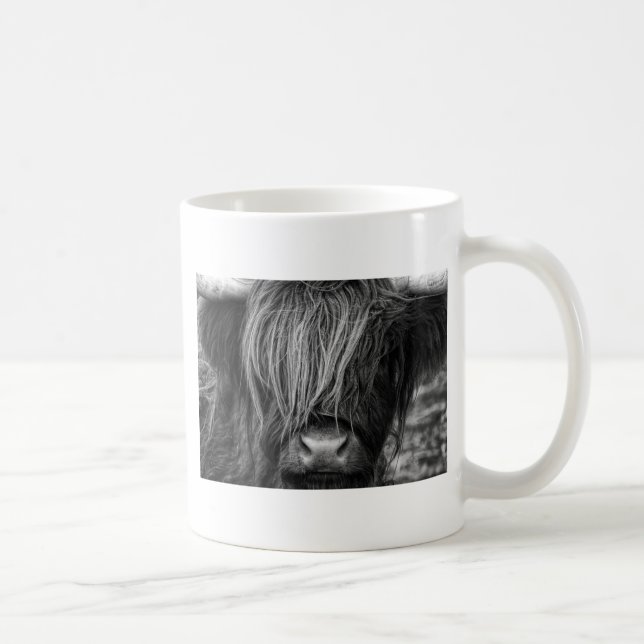 Schottisches Hochland-Vieh - Schottland Kaffeetasse (Rechts)