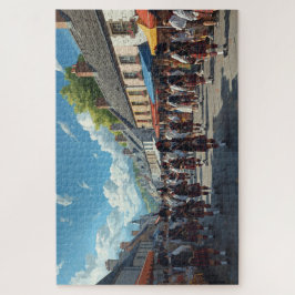 Schottisches Hochlanddorf-Jigsaw-Puzzle