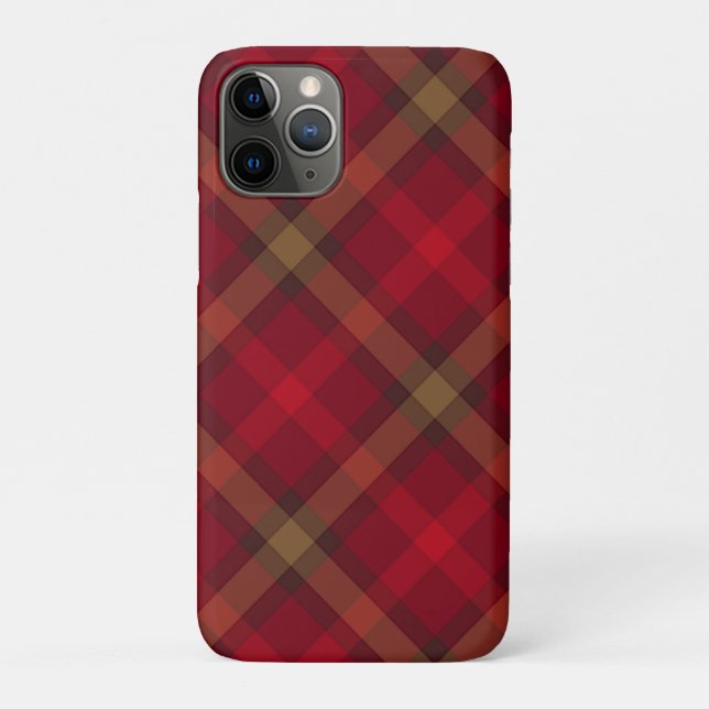 Schottisches Kariert Case-Mate iPhone Hülle (Rückseite)