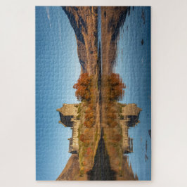 Schottisches Loch-Reflexions-Puzzle