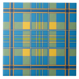 schottisches Plaid-Karo-Fliese Fliese