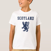 Schottisches Rampant-Löwe-Kinder-T-Shirt