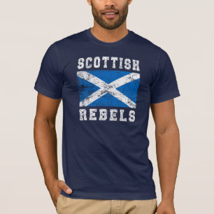 Schottisches Rebellen-Apparel-T-Shirt T-Shirt