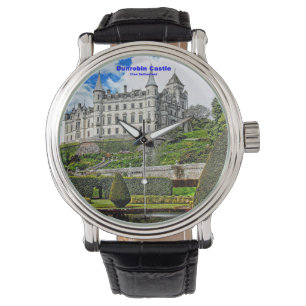 Schottisches Schloss Dunrobin Sitz des Clan Suther Armbanduhr