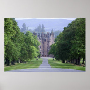 Schottisches Schloss Poster