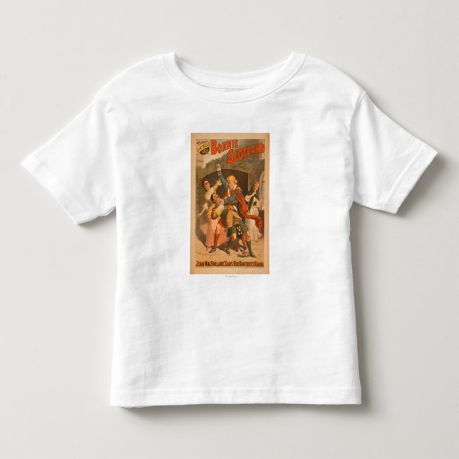 Schottisches Spiel 2 Bonnies Schottland Sidney-R. Kleinkind T-shirt (Vorderseite)