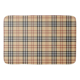 Schottisches Tartan-Muster Badematte