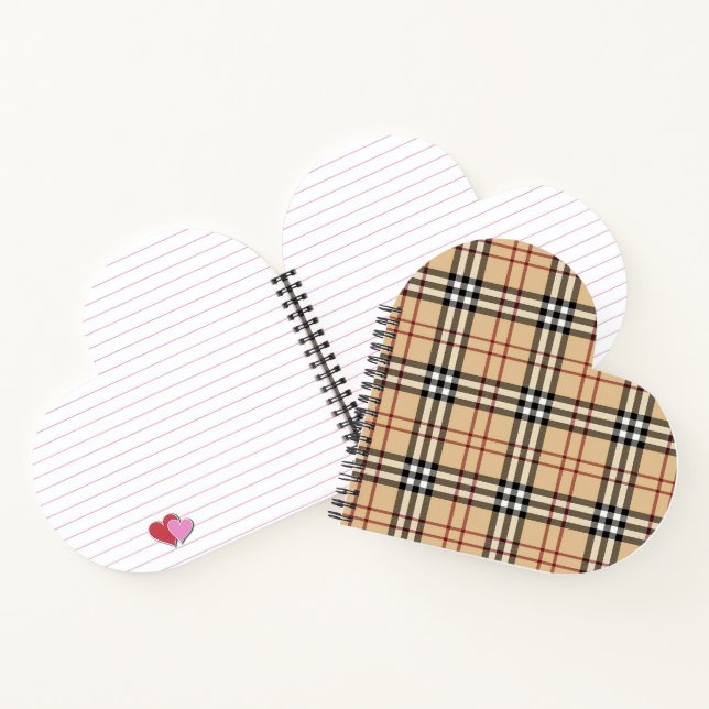 Schottisches Tartan-Muster     Notizbuch (Innenseite)