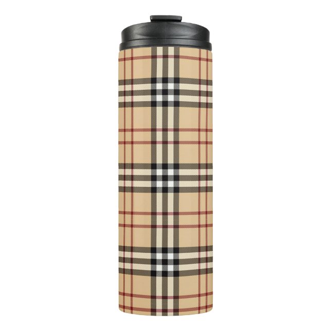 Schottisches Tartan-Muster     Thermosbecher (Vorderseite)