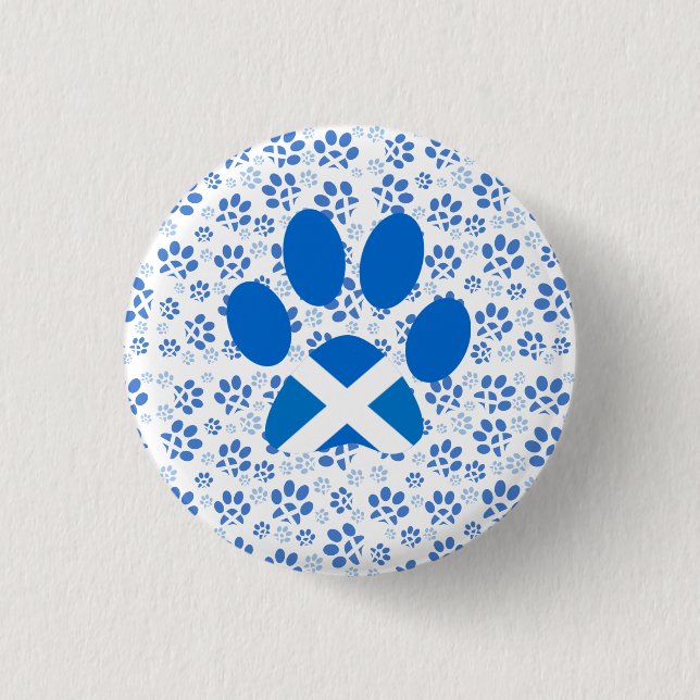 Schottisches Unabhängigkeits-ja Button (Vorderseite)
