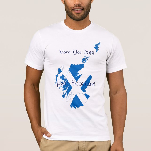 Schottisches Unabhängigkeits-T-Shirt T-Shirt (Vorderseite)