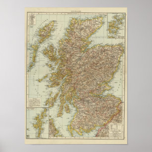 Schottland 11 poster