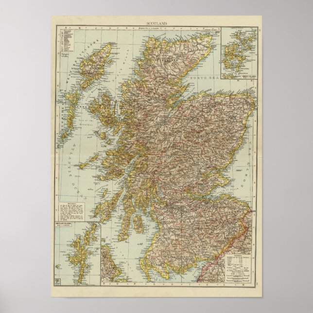 Schottland 11 poster (Vorne)