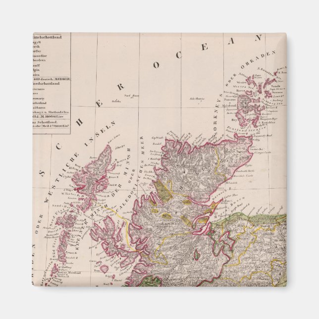 Schottland 14 magnet (Vorne)