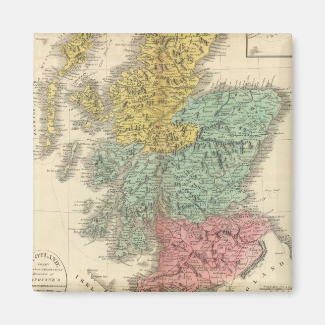 Schottland 18 magnet (Vorne)