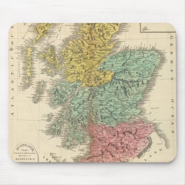 Schottland 18 mousepad (Vorne)