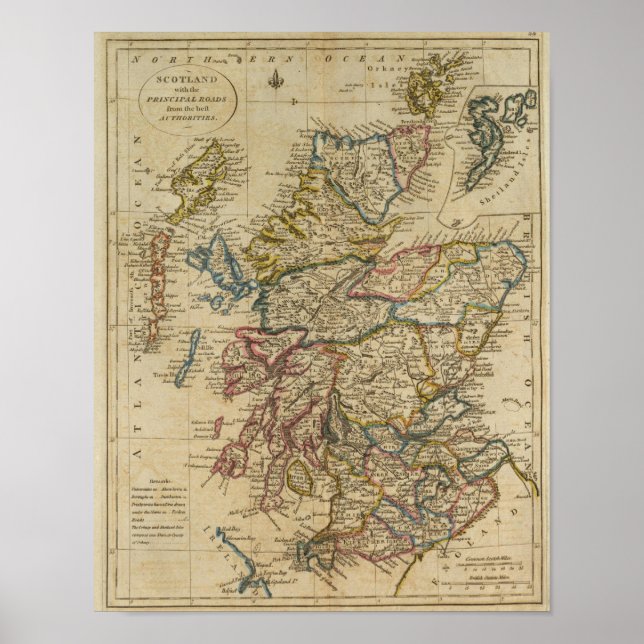 Schottland 23 poster (Vorne)