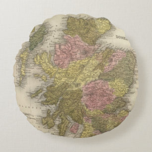 Schottland 2 rundes kissen