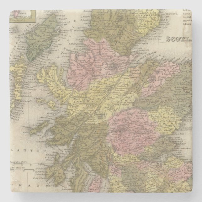 Schottland 2 steinuntersetzer (Vorderseite)