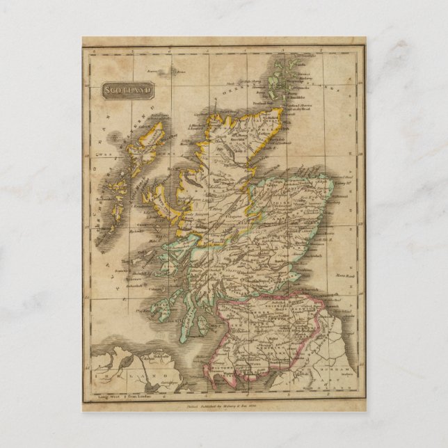 Schottland 4 postkarte (Vorderseite)