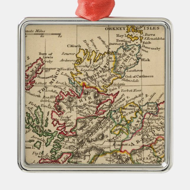 Schottland 7 silbernes ornament (Vorne)