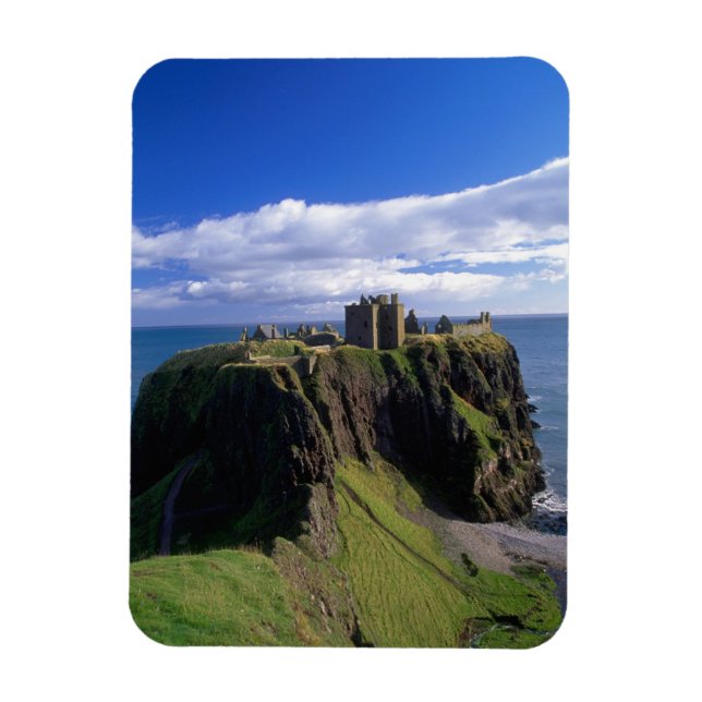 Schottland, Aberdeen. Dunnotar Castle. Magnet (Vertikal)