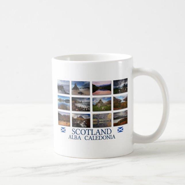 Schottland - alba - Caledonia Kaffeetasse (Rechts)